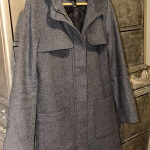 Forever 21 Charcoal Trench Coat